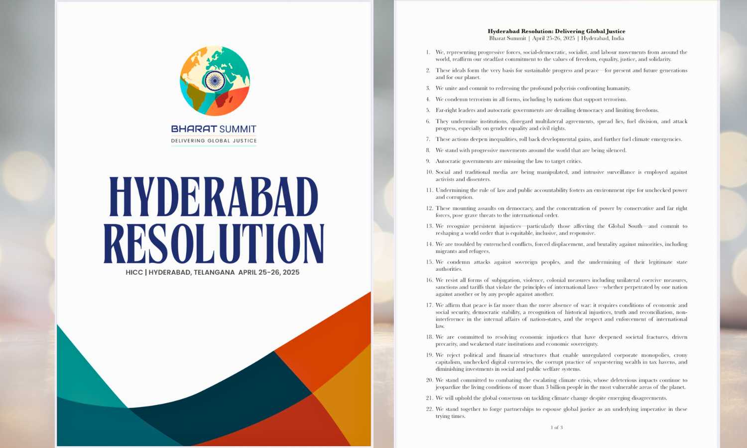 Hyderabad Resolution