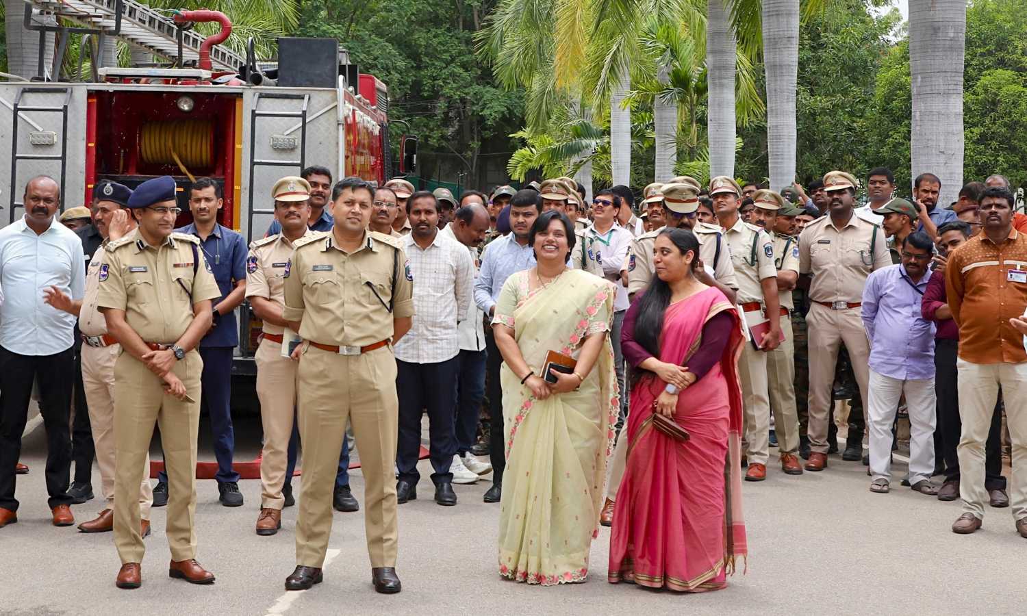 Cyberabad fire drill