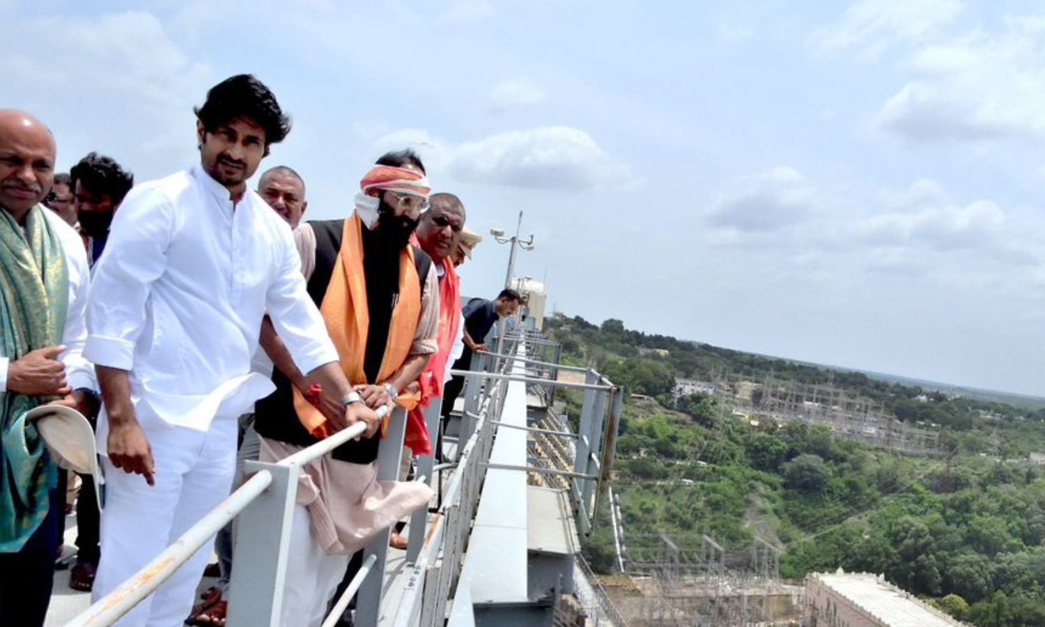 Nagarjuna Sagar gates