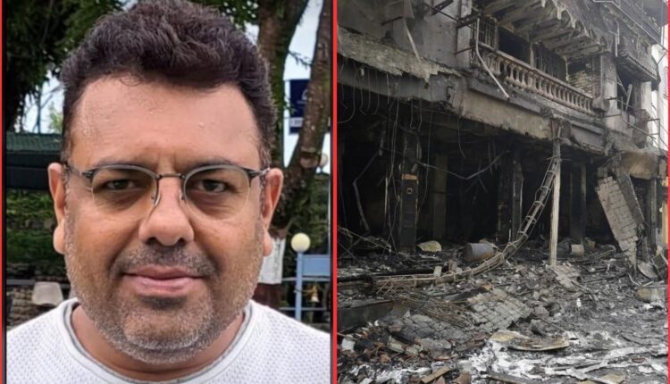 Gomathi Electronics fire