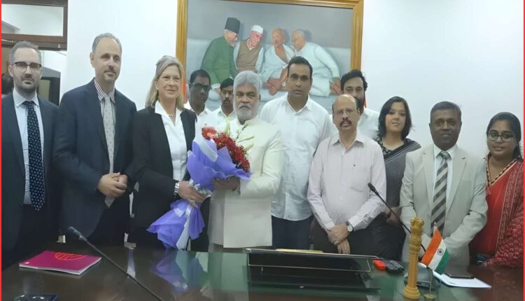 German SDP delegation