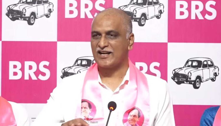 Harish Rao criticises TIMS hospital delay