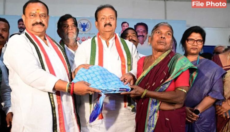 Indiramma saree distribution halted in Telangana