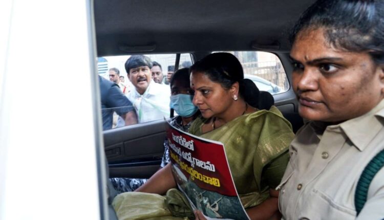 Kavitha Singareni workers protest