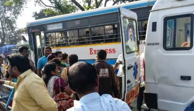Telangana RTC bus accident