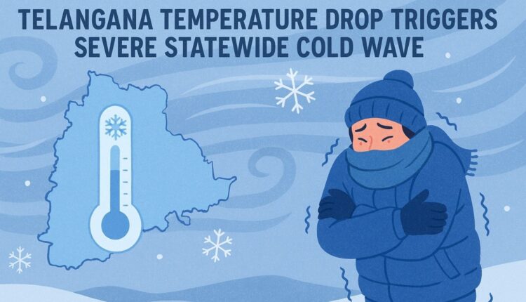 Telangana temperature drop