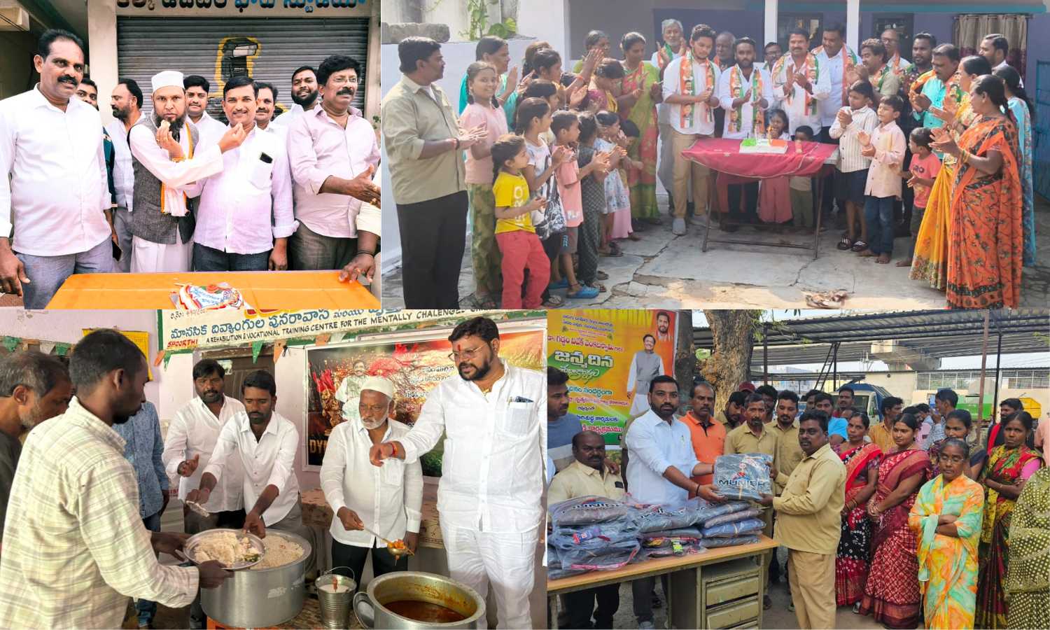 Minister Vivek Venkatswamy’s birthday celebrated in Telangana