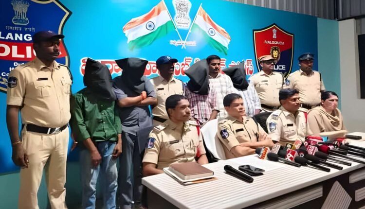 ganja arrests in Tripuraram