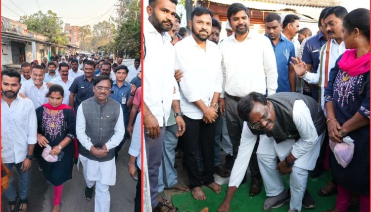 CC road works Mandamarri