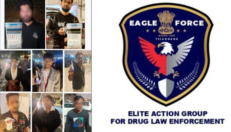 8 found with drugs at DJ concert in Cyberabad