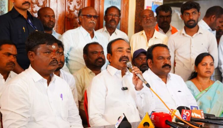 Eatala slams Revanth