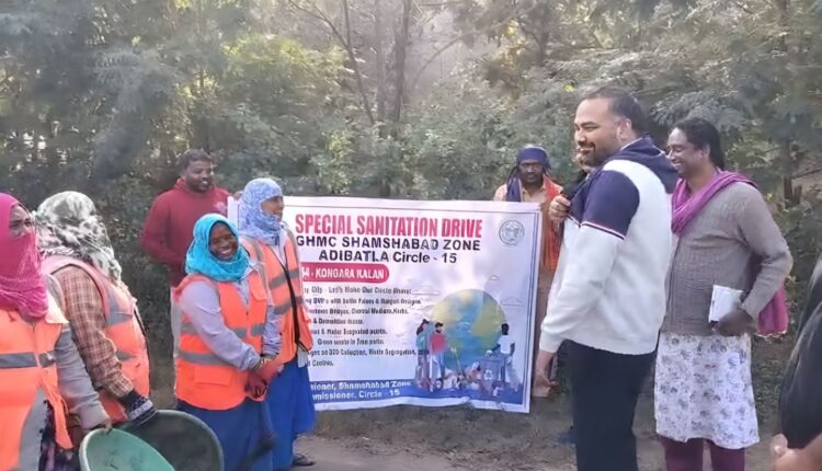 GHMC sanitation drive