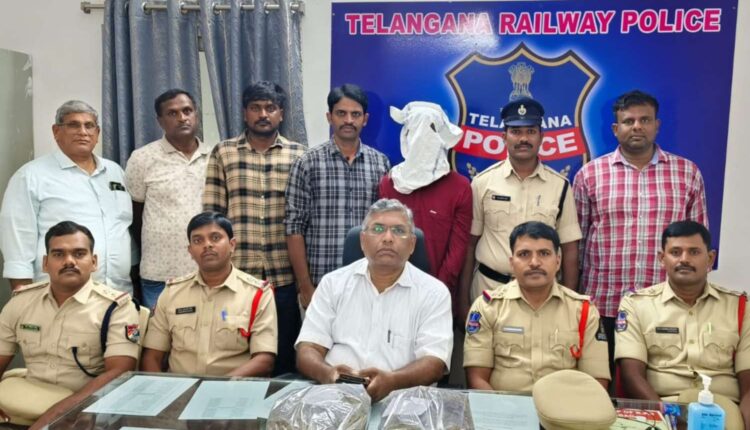 Ganja smuggler Secunderabad