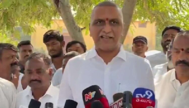 Harish Rao maize farmers