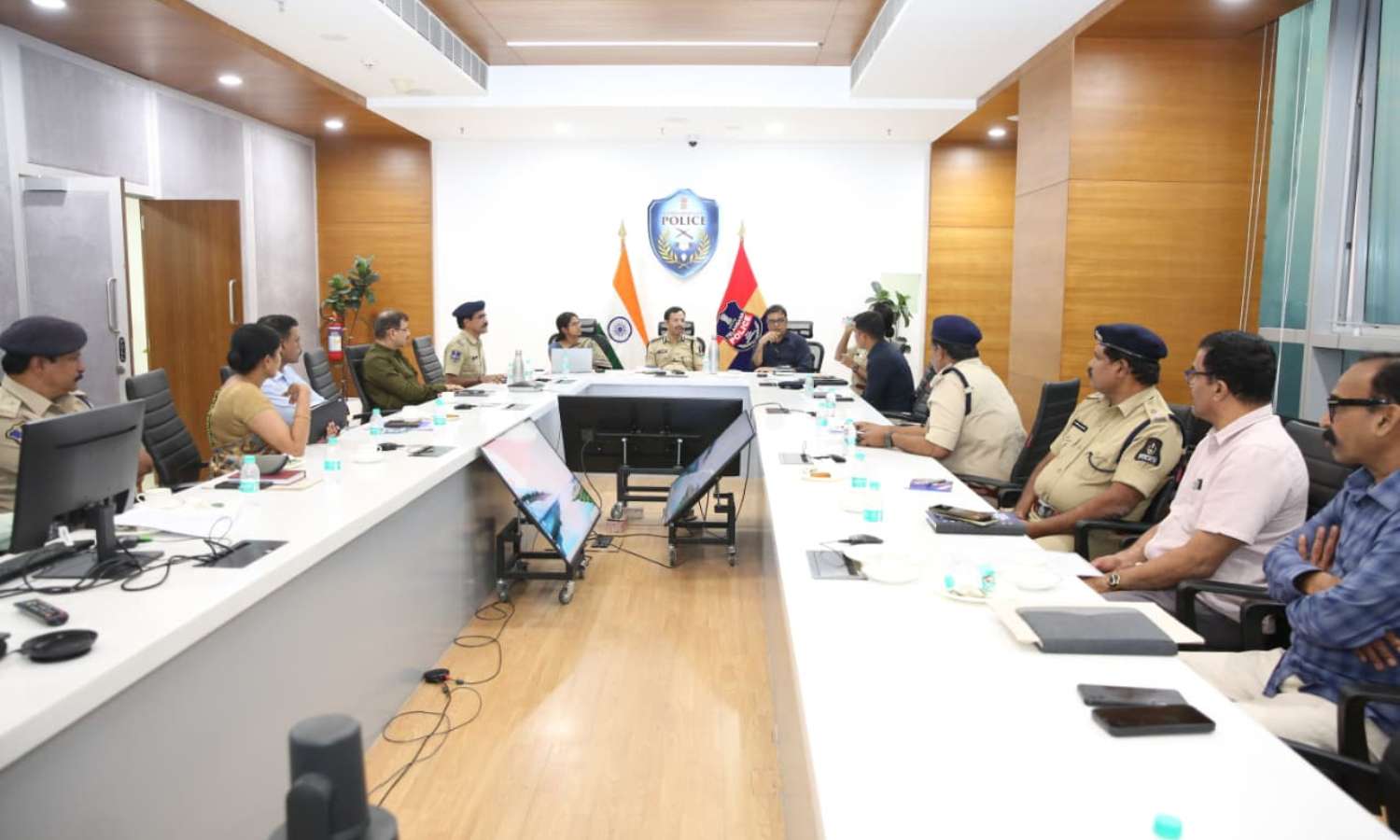 Hyderabad Police drunk driving warning