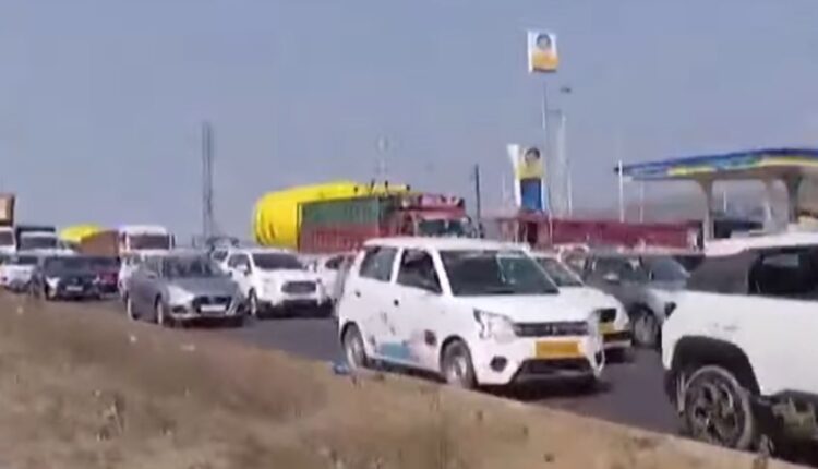 Hyderabad Vijayawada highway traffic