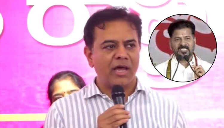 KTR attacks Revanth Reddy