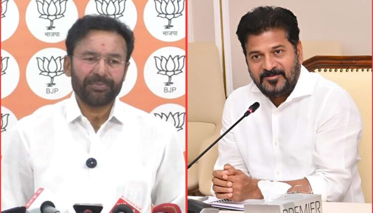 Kishan Reddy slams CM