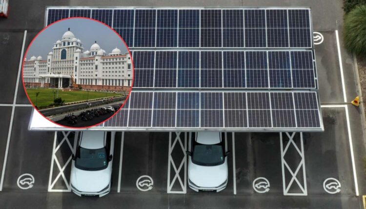solar parking panels Telangana