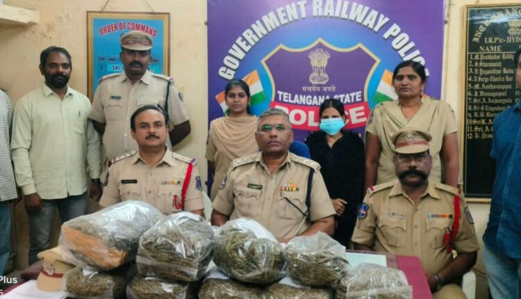 Begumpet ganja seizure