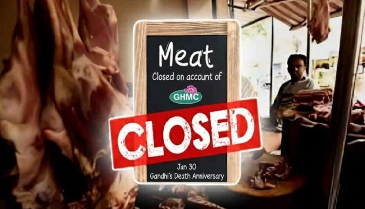 GHMC shut meat shops
