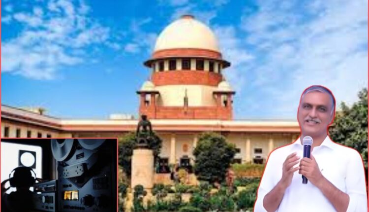 Harish Rao phone tapping