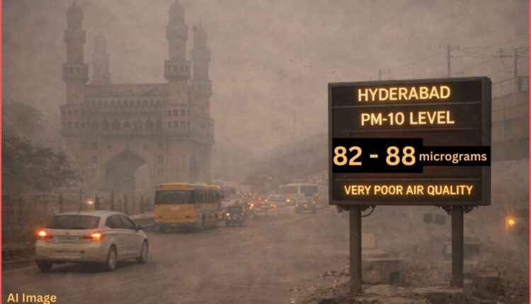 Hyderabad air pollution highest among southern metros
