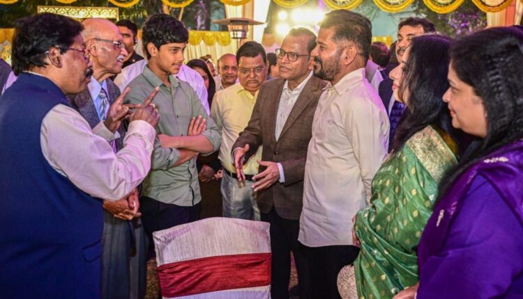 Telangana CM at IAS Officers Association Club event