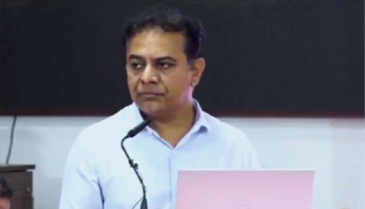 KTR Revanth KCR water politics