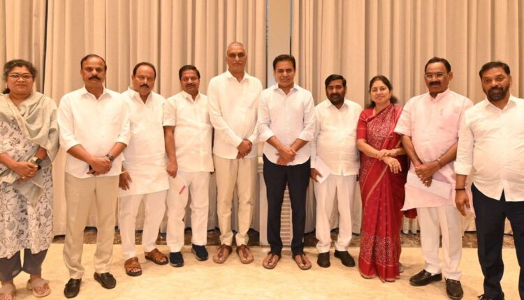 KTR district dissolution protest