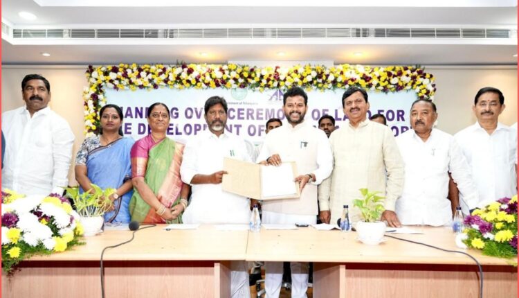 Mamnoor Airport land handed over to AAI