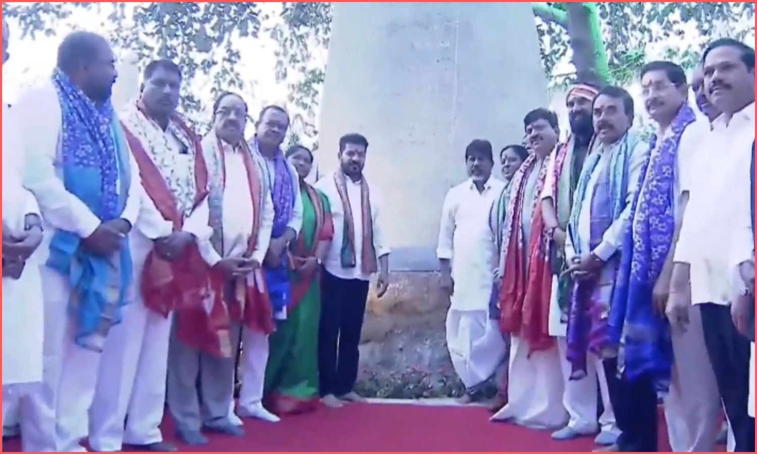 Cm Revanth Reddy's second-day Medaram visit
