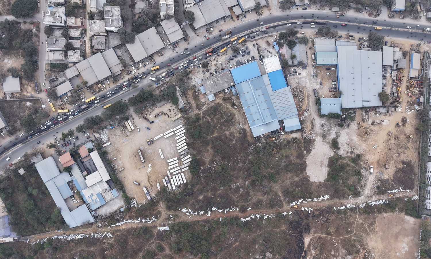 Miyapur land operation: HYDRAA reclaims 15 acres of govt land