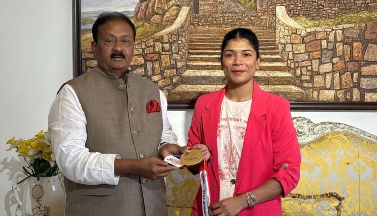 Nikhat Zareen boxing gold