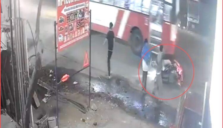 RTC Bus accident in Malakpet kills couple
