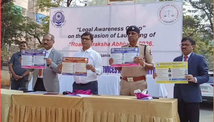 Road Safety Abhiyan 2026 launched in Telangana