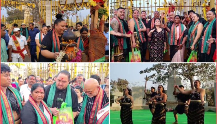 Maori tribes visit Sammakka Saralamma Jathara