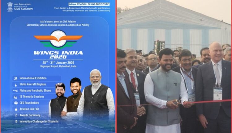 Wings India 2026 inaugurated in Hyderabad