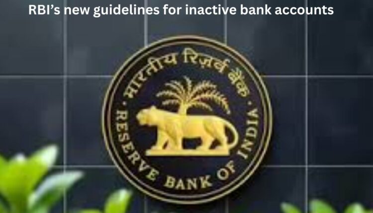 RBI warns on inactive bank accounts from January 1