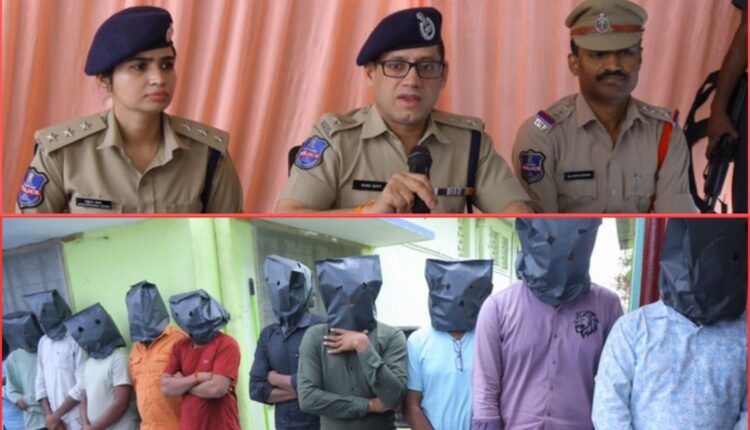 ₹547 crore cybercrime racket: 18 held in Khammam