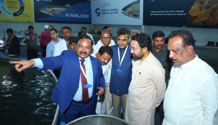 integrated RAS trout farm