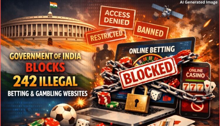 Centre cracks down on online betting websites