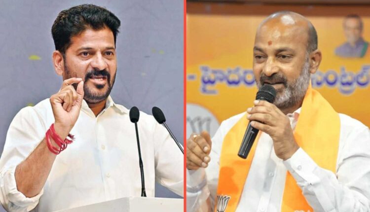 Bandi Sanjay slams Revanth Reddy on pending DA Telangana