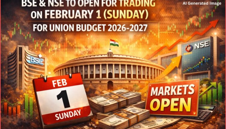 Indian Stock markets open on Budget Day