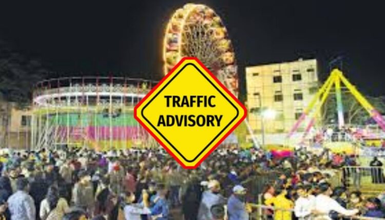 Hyderabad police issue traffic advisory for Nampally