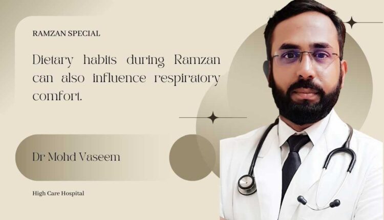 Asthma inhaler Ramzan