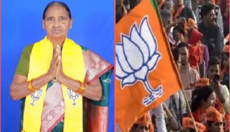 BJP candidate dies