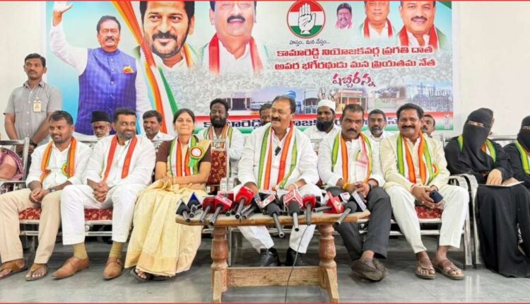Congress takes control Kamareddy municipality
