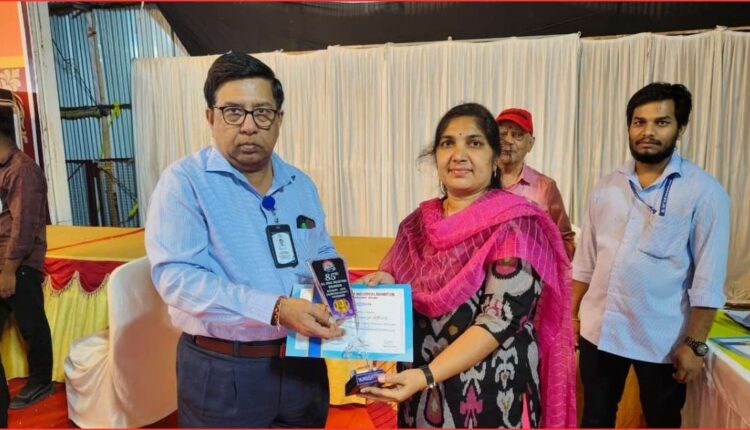 GHMC wins best stall award at Numaish
