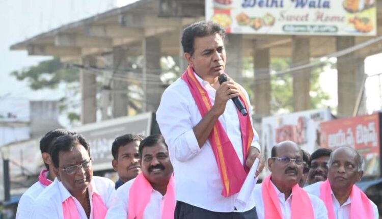 KTR slams Congress governance
